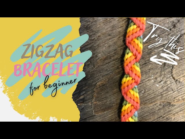 Zigzag Friendship Bracelet Rainbow Knotted Bracelet Custom String Bracelet  Wrist Band Handwoven Bracelet Woven Jewelry Knot Wrist Cuff Boho - Etsy |  Friendship bracelet patterns easy, Friendship bracelet patterns, Yarn  bracelets