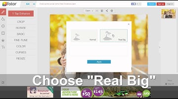 Tricks You May Not Know About Fotor-- REAL BIG!!!