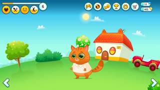 Котенок БУБУ #3 ловим рыбку и играем в мини игры Котенок БУБУ #3 ловим рыбку и играем в мини игры
