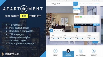 Apartment - Premium Real Estate PSD Template | Themeforest Website Templates and Themes