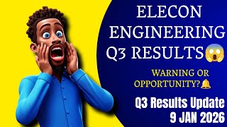 Elecon Engineering Q3 Results 26 | Elecon Engineering Results | Elecon Engineering Share Latest News