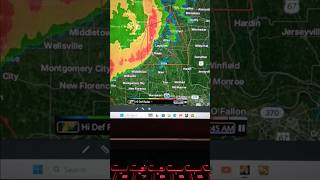#Tornado #Warning for #Illinois from #Missouri @northmississippistormchasers @fox3 #wx