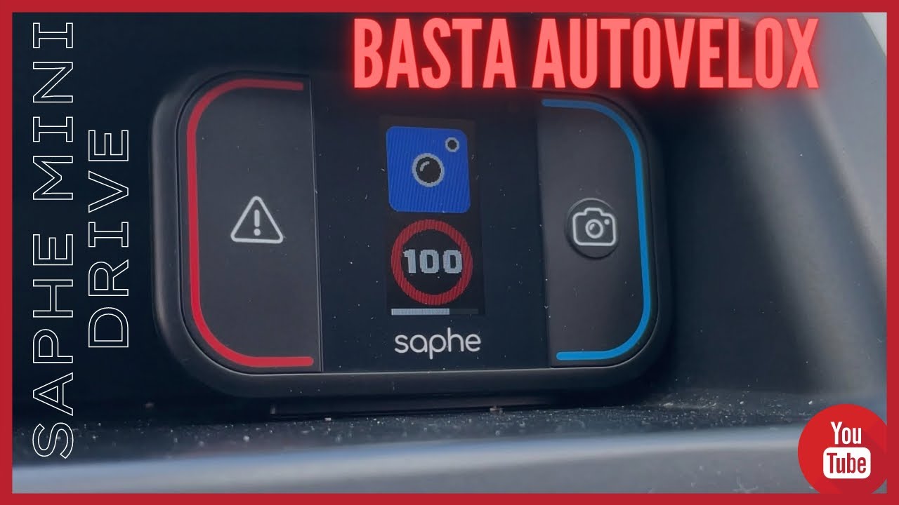 Saphe Drive MINI. Dispositivo allerte #autovelox, in tutta Europa e senza  #abbonamento. Recensione 