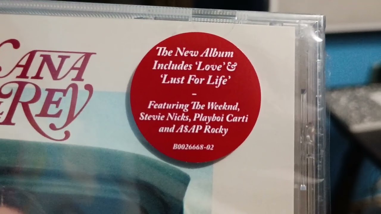 Lana Del Rey - Lust For Life (2017) CD Unboxing - YouTube