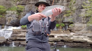 Trout Fishing Center Hill Dam, My First Charter, A Complete Success!!