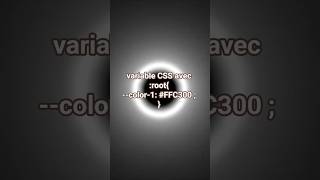 comment créer une variable CSS (root) #html #css #débutant #autodidacte #CodeurSurMobile