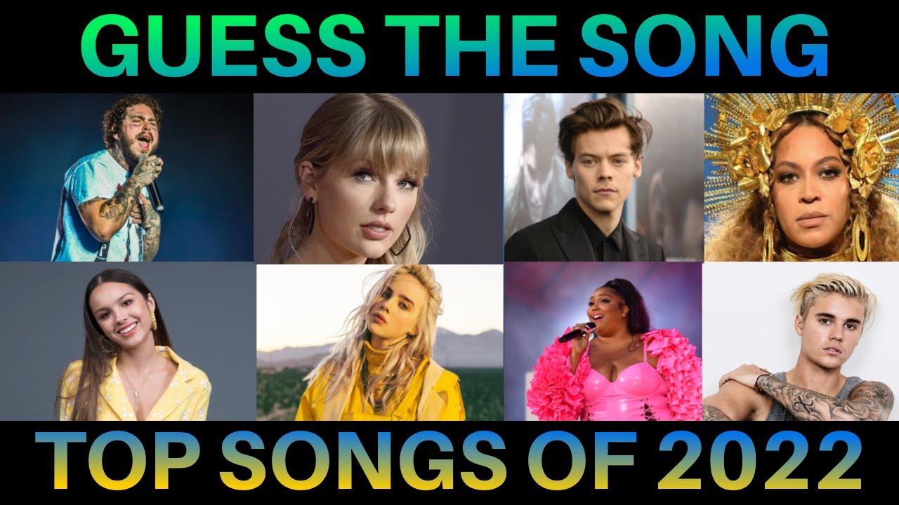 Guess The Song | Top Songs of 2022 - YouTube