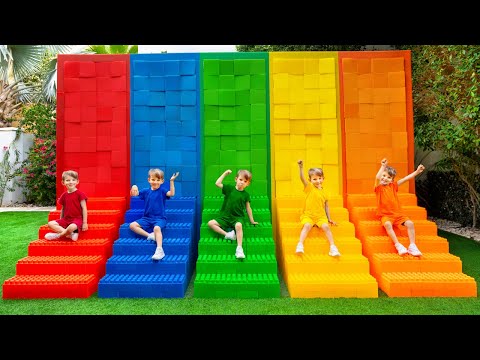 Видео: Colored Soft Play Door Challenge