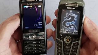 Incoming call &amp; Outgoing call Siemens S65 + Sony Ericsson K800i
