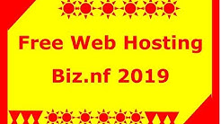 Free Web Hosting 2019 | Biz.nf Create Wordpress Website
