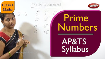 Class 4 Mathematics | Prime numbers | Easy maths in Telugu Explanation