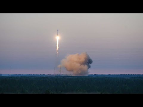 Пуск Ракеты-Носителя «Союз-2» С Космодрома Плесецк