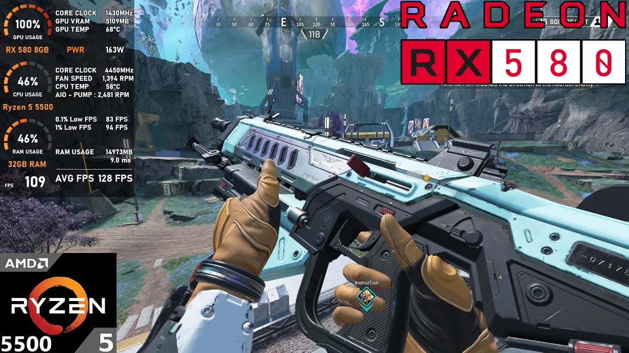 RX 580 8GB : Apex Legends (Test in 2025) - YouTube