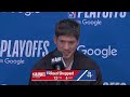 Press Conference by Reed Sheppard l Game 5