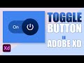 How to create Toggle ON / OFF button in Adobe XD