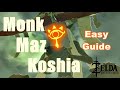 Monk maz koshia boss fight zelda breath of the wild