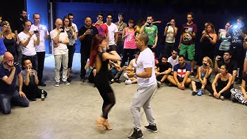 Kadu Pires & Larissa Thayane Brazilian Zouk Demo 1, Amsterdam Zouk Congress, Aug 15