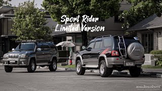 พาชม Sport Rider 3.0G 4WD Limited Version ตัวพิเศษ สีดำและสีเทา