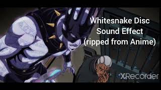 Whitesnake Disc Sound Effect