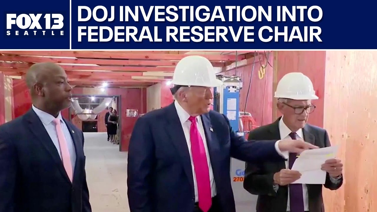US Department of Justice opens criminal investigation into Fed chair ...