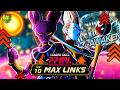VA LOCO! SUPER EZA BEERUS &amp; WHIS LR STR 220% LEVEL 10 LINKS SHOWCASE | Dokkan Battle