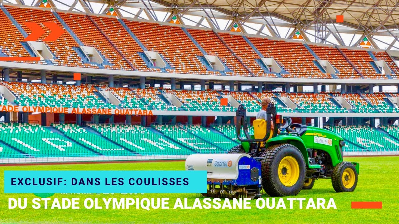 Côte d’Ivoire 🇨🇮 Can 24 : exclusif dans l’antre du Stade olympique Alassane Ouattara d'Abidjan.