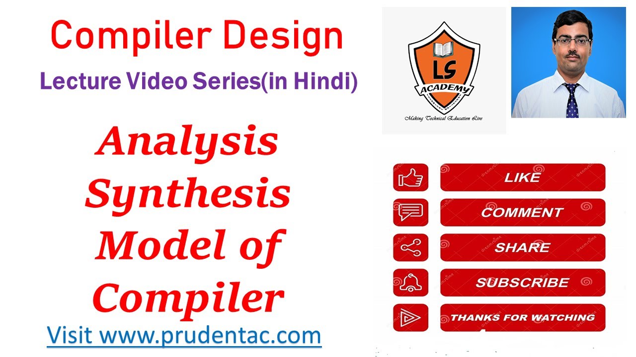 analysis and synthesis model of compiler