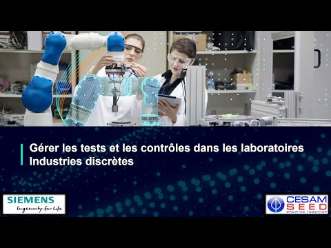 Gérer les tests et les contôles dans les laboratoires - Ind. discrètes