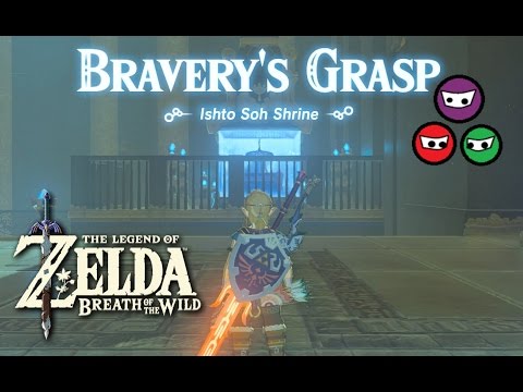 Video: Zelda - Ishto Soh En Bravery's Grasp-proefoplossing In Breath Of The Wild