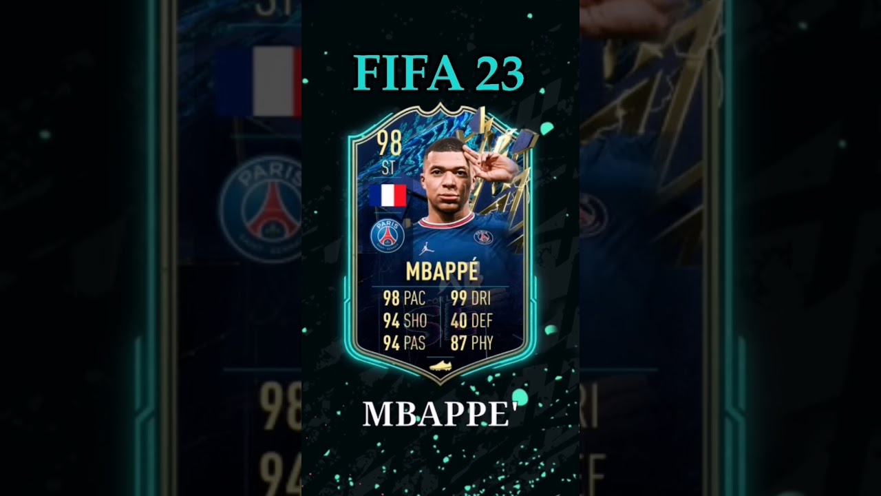 Paris Saint-Germain Attacking Players Card at FIFA 22 vs 23 😱 😱 🔥