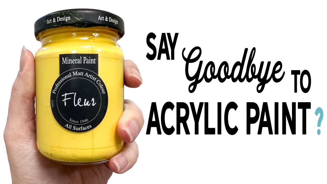 Минеральная краска Fleur: может ли она заменить акриловую краску? [Первые впечатления]