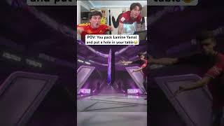 Pov You Pack Lamine Yamal And Put A Hole In Your Table