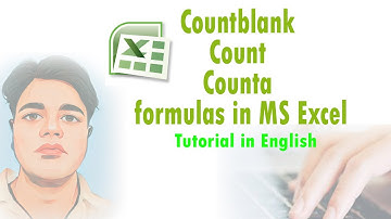 MS Excel - COUNT, COUNTA, COUNTBLANK Function | Use of COUNT, COUNTA, COUNTBLANK in Microsoft Excel