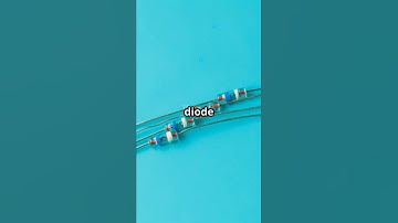 Diode Explained in 30 Seconds ⚡ | #Basic Electronics