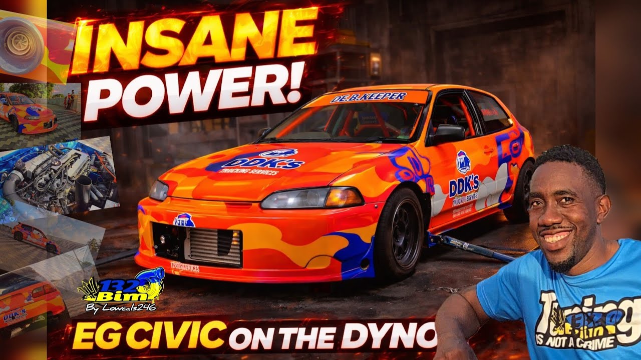 Eg honda on the dyno insane power from De B Keeper 🇧🇧🇧🇧