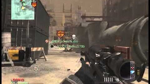 Modern Warfare 3- Quick Scoping isn