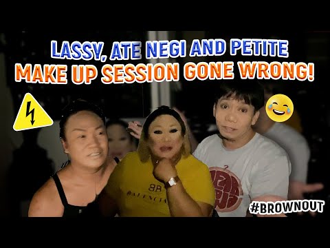 QUEEN LASSY, ATE NEGI AND PETITE MAKE UP SESSION GONE WRONG | PETITE TV