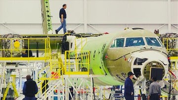 Bombardier Q400 Assembly Line