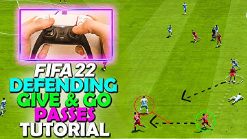 How to DEFEND GIVE & GO PASSING in FIFA 22 | DEFEND LIKE A PRO with this TECHNIQUE | FIFA 22