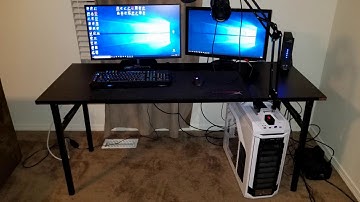 Need Computer Desk Office Desk 55" Folding Table Review