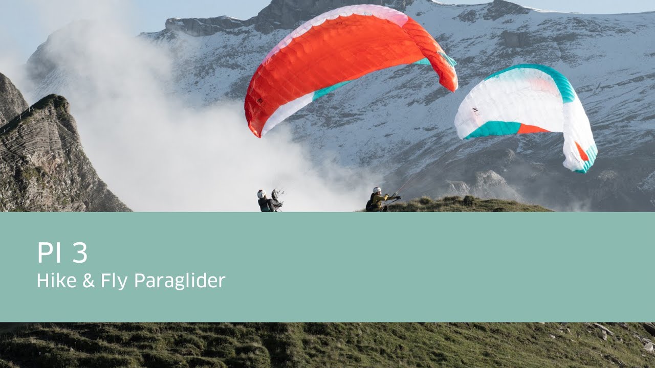 ⁣PI 3 – Hike & Fly Paraglider