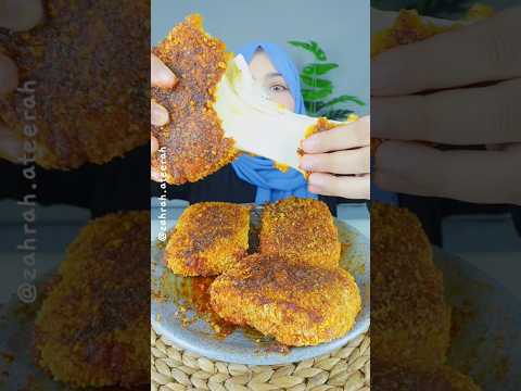 NASHVILLE HOT MOZZA MULUR MULUR #mukbang #asmr #jajanan