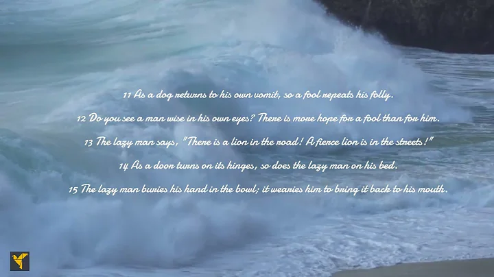 Daily Bible Verses(English)|Proverbs 26:1-28