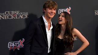 Jacob Moran And Madeleine Mcgraw The Curse Of The Necklace Premiere Red Carpet