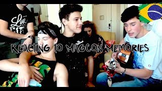 REACTING TO MAGCON MEMORIES - Matthew Espinosa (Legendado PT/BR)