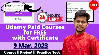 How to get Udemy Courses for FREE in 2023 | Udemy Coupon Code 2023 |  Latest Udemy Coupons