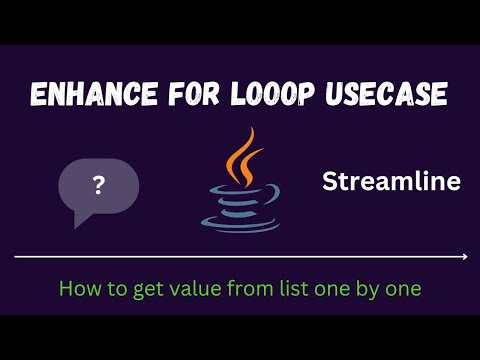 Enhance for loop in java when to use enhance for loop ?