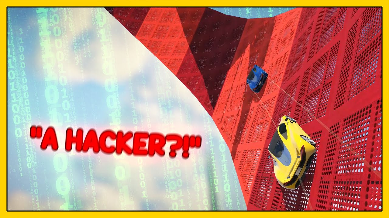 GTA 5 RACES BUT THERES A HACKER