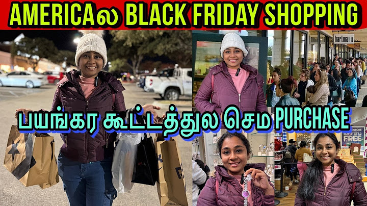 💥Americaல Black Friday Shopping in Tamil |What Did I buy? | Tamil Vlog USA #tamil #tamilvlog #usa
