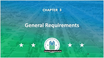 PHA Procurement Training: Chapter 3 - General Requirements